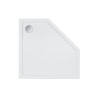 Набор Qtap душевая кабина Leo CRM10995-AC6 Clear 2020x900x900 мм + поддон Diamond 309912 90x90x12 см с сифоном — фото3