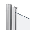Душова кабіна Qtap Taurus CRM1011SC6 100x100 см, скло Clear 6 мм, покриття CalcLess без піддона — фото3