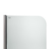 Штора на ванну Qtap Standard CRM407513APL скло Pear 6 мм, 75х140 см, ліва — фото3