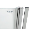 Штора на ванну Qtap Standard CRM407513APR скло Pear 6 мм, 75х140 см, права — фото6