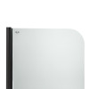 Штора на ванну Qtap Standard BLM407513APL скло Pear 6 мм, 75х140 см, ліва — фото3