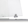 Душевая дверь в нишу Qtap Taurus CRM201-11.C6 97-108x200 см, стекло Clear 6 мм, покрытие CalcLess — фото5