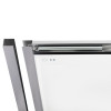 Душевая дверь в нишу Qtap Taurus CRM201-11.C6 97-108x200 см, стекло Clear 6 мм, покрытие CalcLess — фото4