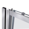 Душевая дверь в нишу Qtap Taurus CRM2011-12.C6 110-120x200 см, стекло Clear 6 мм, покрытие CalcLess — фото3