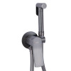 Набор для гигиенического душа Qtap Slavonice округлый QTSLA262GMB45916 Gunmetal Black PVD — фото3
