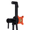 Набор для гигиенического душа Qtap Inspai-Varius округлый QTINSVARBСRV00440001 Black Matt — фото3