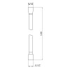 Шланг для ручного душу Qtap Hadice 1200 мм QTHADPVC120B Black Matt — фото2