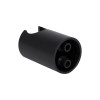 Держатель для ручного душа Qtap Spojeni округлый QT829910842854OB Black Matt — фото3