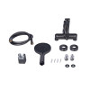 Змішувач для ванни Qtap Vlasta New (з душовим гарнітуром) QTVLA259GMB45643 Gunmetal Black PVD — фото7