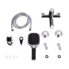 Змішувач для ванни Qtap Grand (з душовим гарнітуром) QTGRABCR006 Chrome/Black — фото7