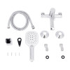 Змішувач для ванни Qtap Grand (з душовим гарнітуром) QTGRACRM006 Chrome — фото7