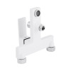 Смеситель для ванны Qtap Gemini (c душевым гарнитуром) QTGEM259CRW45683 Chrome/White — фото5