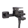 Змішувач для ванни Qtap Gemini (з душовим гарнітуром) QTGEM259GMB45684 Gunmetal Black PVD — фото3