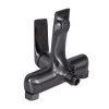 Змішувач для ванни Qtap Vlasta New (з душовим гарнітуром) QTVLA259GMB45643 Gunmetal Black PVD — фото6