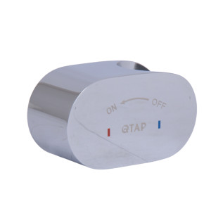 Ручка Qtap (59,8x27,7x34,9) для набора для гигиенического душа V00440601 Inspai-Varius Chrome QTINSVAR598277349CRM50342