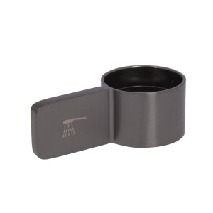 Ручка переключения режимов Qtap (70х23,7х35) для душевой системы Vlasta New Gunmetal Black PVD QTVLA7023735GMB49641