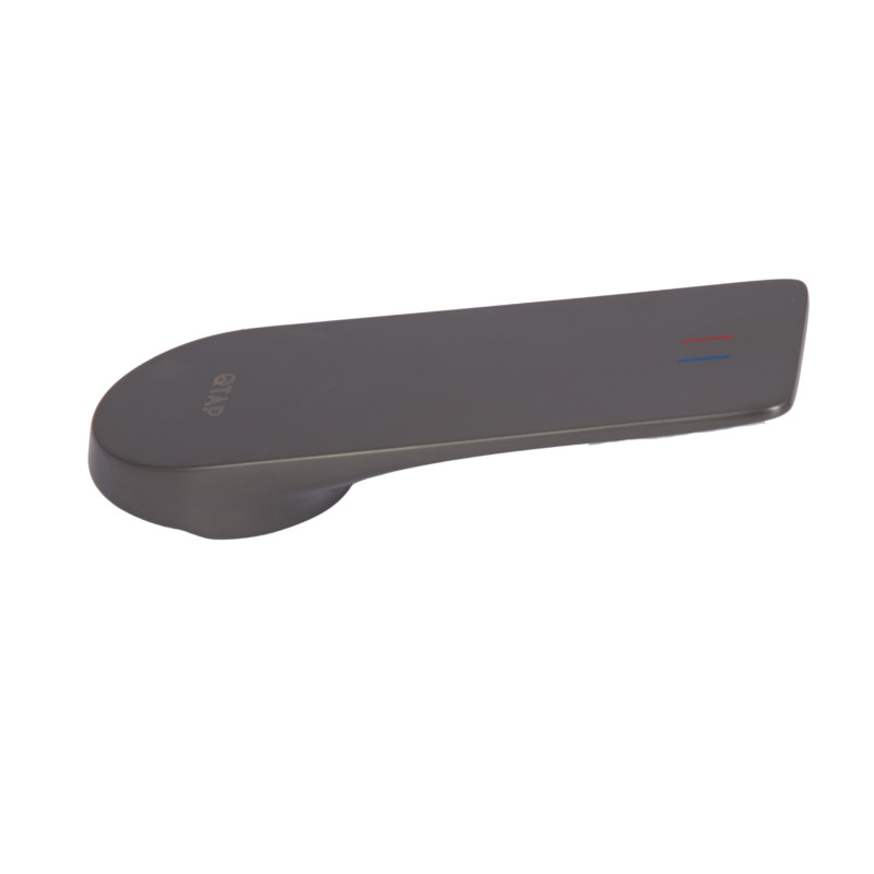 Ручка картриджа Qtap (116,5х41,5х18) для змішувачів Vlasta New Gunmetal Black PVD QTVLA11654151849628