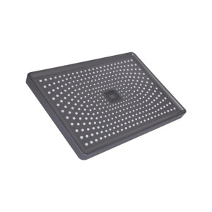 Потолочная лейка Qtap (305x210x40) для душевой системы Presto Graphite QTPRE30521040GRP50582