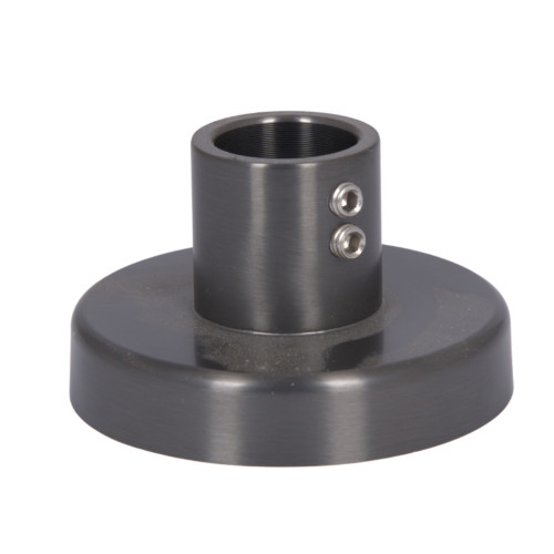 Кріплення стійки Qtap (35x59,5) для душової системи Gemini Gunmetal Black PVD QTGEM35595GMB50206