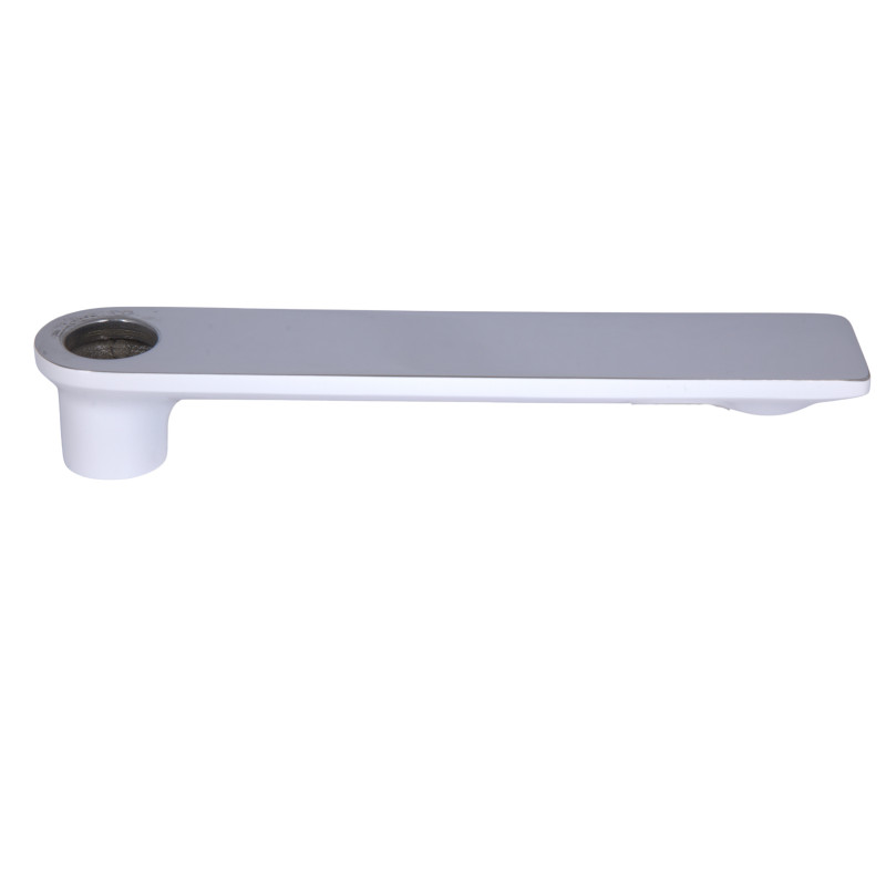 Излив Qtap (42x36,7x227) для душевой системы Presto Chrome/White QTPRE42367227CRW50527