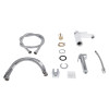 Змішувач для раковини Qtap Grand (з гігієнічним душем) QTGRA272CRW45671 Chrome/White — фото7