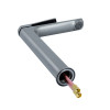 Змішувач для раковини Qtap Slavonice високий QTSLA269GMB45925 Gunmetal Black PVD — фото3