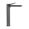 Змішувач для раковини Qtap Presto високий QTPRE269GRP45582 Gunmetal Black — фото5