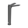 Змішувач для раковини Qtap Presto високий QTPRE269GRP45582 Gunmetal Black — фото4