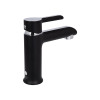 Смеситель для раковины Qtap Grand QTGRABCR001F Chrome/Black — фото3