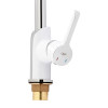 Змішувач для кухні Qtap Grand QTGRAWCR007F Chrome/White — фото5