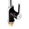Змішувач для кухні Qtap Grand QTGRABCR007F Chrome/Black — фото4