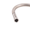 Змішувач для кухні Qtap Baruska з висувним виливом QTBAR9137103UN Brushed Nickel PVD — фото4