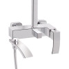 Душова система універсальна Qtap Swan Cascada на три споживачі (з виливом) QTSWA111CRM45566 Chrome — фото3