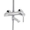 Душевая система универсальная Qtap Grand на три потребителя (с изливом) QTGRACRM1004 Chrome — фото3