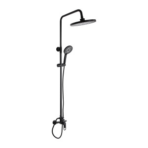 Душевая система для душа Qtap Jay QTJAY110BLM45550 Black Matt