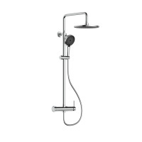 Душова система універсальна Qtap Sloup на два споживачі QT57103OC Chrome