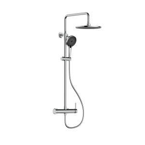 Душова система універсальна Qtap Sloup на два споживачі QT57103OC Chrome