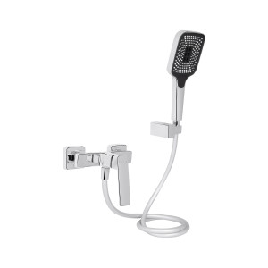 Змішувач для душу Qtap Capricorn з душовим гарнітуром Chrome (k35) QTCAP4060102C48221