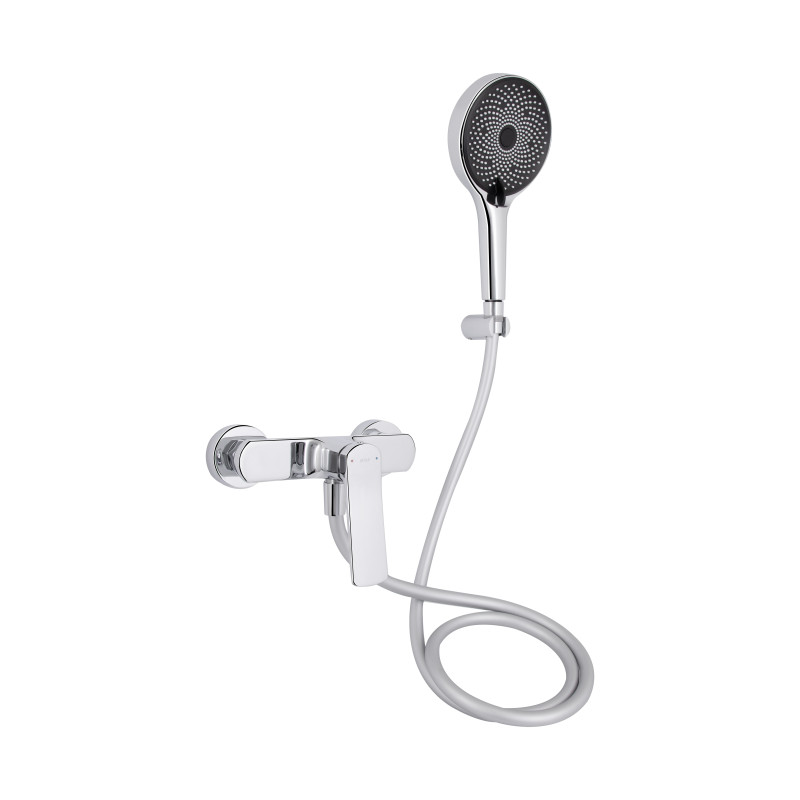 Смеситель для душа Qtap Slavonice с душевым гарнитуром QTSLV4042103C Chrome