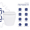 Унітаз підвісний Qtap Robin ML Ultra Quiet 520x365x365 мм, з сидінням Soft-close MagLock, White QTROBML26W49623 — фото3