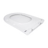 Qtap Сидіння для унітаза (Robin 520, Scorpio 520) 465x363x60 мм, White, з мікроліфтом, Slim Duroplast, MagLock QTSC179W48916 — фото 4
