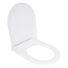 Qtap Сидіння для унітаза (Robin 490, Scorpio 490) 430x363x60 мм, White, з мікроліфтом, Slim Duroplast, MagLock QTSC179W48915 — фото 3
