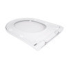 Qtap Сидіння для унітаза (Robin 490, Scorpio 490) 430x363x60 мм, White, з мікроліфтом, Slim Duroplast, MagLock QTSC179W48915 — фото 4