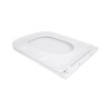 Сиденье для унитаза Qtap (Gemini 490) 428x344x37,5 мм, White, с микролифтом, Slim Duroplast, Quick Release QTSC179W49385 — фото 4