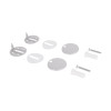 Сиденье для унитаза Qtap (Gemini 490) 428x344x37,5 мм, White, с микролифтом, Slim Duroplast, Quick Release QTSC179W49385 — фото 5
