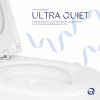Унітаз підвісний Qtap Robin ML Ultra Quiet 490x365x325 мм, з сидінням Soft-close MagLock, White QTROBML26W49621 — фото 5