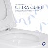 Унітаз підвісний Qtap Scorpio ML Ultra Quiet 490x365x325 мм, з сидінням Soft-close MagLock, White QTSCOML26W49622 — фото 5
