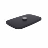Стельова лійка Qtap (34x190x290) для душових систем Gemini Matt Black QTGEM34190290BLA50068 — фото 3