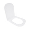 Сиденье для унитаза Qtap (Stork, Aquarius 630) 420x336x22 мм, White, с микролифтом, Slim Duroplast, Quick Release QTSC179W49263 — фото 3