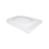Сиденье для унитаза Qtap (Stork, Aquarius 630) 420x336x22 мм, White, с микролифтом, Slim Duroplast, Quick Release QTSC179W49263 — фото 4